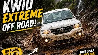 THIS is why we love kwid | off road | river crossing | drifting .