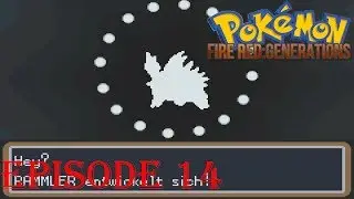Let's Play Pokemon: Feuerrot #014 [DE] - Nidorino + Mondstein = Nidoking ^^
