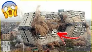 TOP 10 BUILDING DEMOLITION BIGGEST COMPILATION 2025