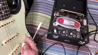 Fulltone Solid State Tape Echo SSTE first time go testing demo and noodling around