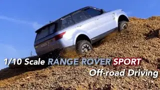 1/10 Scale MST-CFX LAND ROVER|RANGE ROVER SPORT Off-road Driving 4X4 RC Car