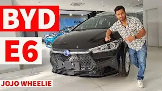 New BYD E6  electric  MPV detailed walkaround | 500+ km range  |  Price, Range, Features