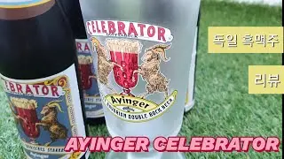 Ayinger 아잉거 셀러브레이터 리뷰(독일 흑맥주) / AYINGER CELEBRATOR DOPPELBOCK #shorts
