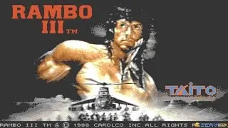 Rambo 3 gameplay (PC Game, 1988)