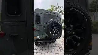 Available now, a custom Keswick Green Defender 110 with a tan interior #shorts #landrover