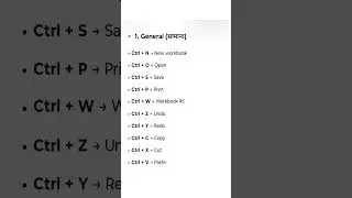Excel basic shortcut keys that everyone should know computer science