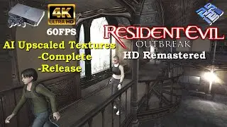 Resident Evil Outbreak 4K ~HD Remastered Textures Release | PCSX2 1.7.3323 | True 60FPS Patched PS2