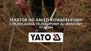 Teleskopowy sekator kowadełkowy YATO YT-88294