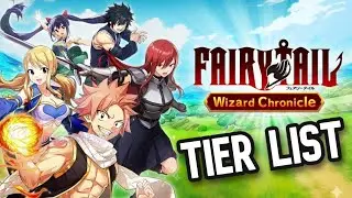 FAIRY TAIL Wizard Chronicle -  Tier List