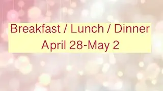 Weekly Meal Plan For One - $50 Weekly Food Budget