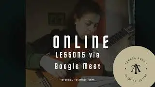 Classical Guitar Online Lessons | Teresa Abreu