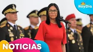 EN VIVO: Delcy Rodriguez recibe la insignia de comandante en jefe de las fuerza armadas