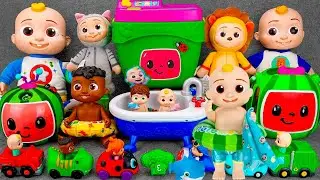 12 Minutes COCOMELON Collection Unboxing - Satisfying Unboxing Coco Beach (ASMR)