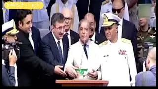 PNS Tariq , Milgem Class Corvette war ship lunching Ceremony / KSEW lunching Ceremony