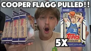 OPENING 5x TOPPS 2025/26 RETAIL BASKETBALL HANGER BOXES