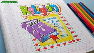 IDEAS DE PORTADAS PARA RELIGION fácil✅
