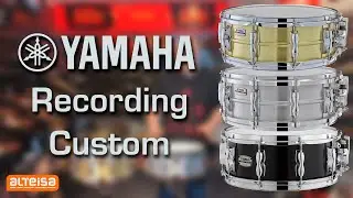 Yamaha Recording Custom: Comparativa de cajas — Alteisa Sonido