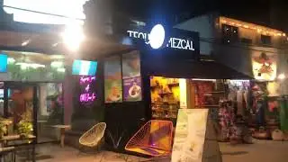 Saturday night Tulum walking tour. 📍Avenida Tulum