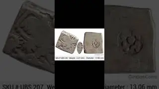 India&rsquo;s Oldest Coin &ndash; 600 BCE Punch Marked Coin Explained in 60 Seconds!