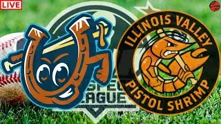 Springfield Lucky Horseshoes vs Illinois Valley Pistol Shrimp Prospect League Live Game Cast & Chat