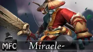 Miracle-, Pajkatt  --VS--  qojqva, KheZu  - Ranked Match - Dota 2.