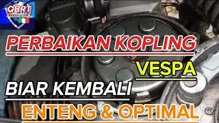 #qbrt | mau kopling vespa supermu enteng #qbrt #perbaikan #kopling #vespasuper #vespa