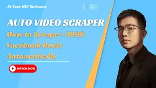 How to Scrape Facebook Reels Automatically | Auto Reels Scraper