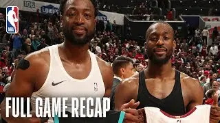 HEAT vs HORNETS | Dwyane Wade's Last Game In Charlotte | March 6, 2019