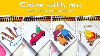 36-Minute Coloring Journey &mdash; Bright, Creative & Relaxing World of Colors 🎨✨