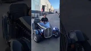 😎 The Retro Electric Cruiser #mademoto #gokart