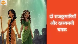 दो राजकुमारियाँ और रहस्यमयी चमक | Animated Story #familyfriendly #cartoon #indiansong #animation