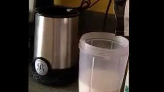 My homeade #IDLife Chocolate Peanut Butter Meal Replacement shake.