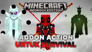 7 ADDON Seru Yang Bisa Kalian Coba Di Survival Minecraft Kalian | 1.21+ MCPE