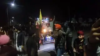 Panjab University Bacao Morcha celebrates after the Senate Election Notification