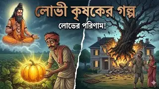 লোভী কৃষকের গল্প | কামনার বীজ | Bengali Moral Story | Bangla Golpo | Bangla Animated Story 