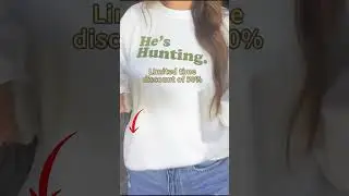Limited time offer: 50% off trendy sweatshirt!#sweatshirt #discount #fashion