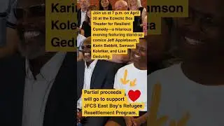 Comedy with Heart is coming your way!