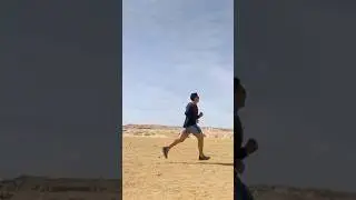 Бегом по пустыне! полное видео о Хургаде на канале! #travel #running #egypt #hurgada #sport