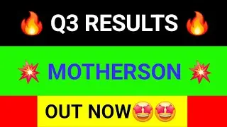 Samvardhana Motherson Q3 Results 2025 | Samvardhana Motherson Results Today | Motherson Share