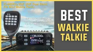 Best Car Walkie Talkie | Pro UHF VHF Dual Band Noise Reduction Review in 2025
