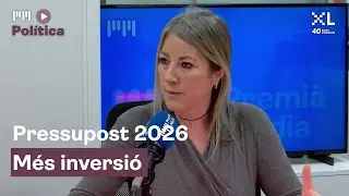 Pressupost 2026 Més inversió