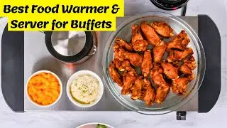 OVENTE Electric Warming Tray with Adjustable Temperature Control | Best Compact Food Warmer