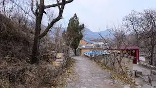 Walking in rural China, villages in the valley, Sujing Village（粟井村）, Henan [4K UHD]