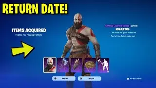 HUGE UPDATE on KRATOS SKIN RETURN RELEASE DATE in FORTNITE! (Kratos Returning to Fortnite 2026)