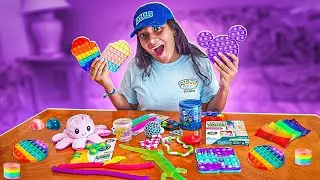 MINHA COLEÇÃO DE FIDGETS TOYS DOS ESTADOS UNIDOS! - JULIANA BALTAR
