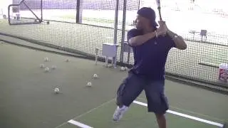 Me Taking Batting Practice At Colorado Rockies Spring Training Complex, April 4, 2012