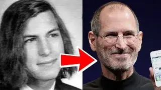 Steve Jobs from 1 to 56 years old