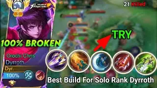 Разблокирована новая сборка для Диррота. Попробуйте прямо сейчас в Mobile Legends Bang Bang 2025🔥🥷