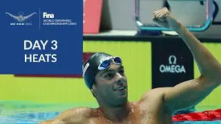 Re-LIVE | Day 3 - Heats | FINA World Swimming Championships 2021