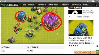 DOS EN UNO COMO INSTALAR CLAS OF CLANS MOD APK Y  COMO HISTALAR DU RECORDED TODO DESBLOQUEADO
